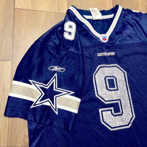 Tony Romo #9 Dallas Cowboys NFL Equipment Reebok Jersey Youth Size XL (18/20) - Picture 1 of 11